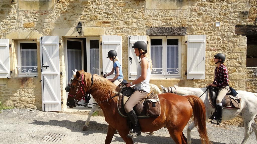 Au Pied du CHÂTEAU - Baignade, canoë, piste cyclable à proximité Castelnaud La Chapelle Exterior foto